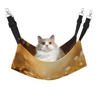 WBQLSL Platinum Medium Printed cat cage Hanging Hammock - Suitable for Cats, Ferrets, Puppies, Rabbits, Small Animals