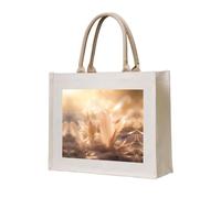 WBQLSL quill Printed Canvas Tote | Lightweight Storage Bag Perfect for the Beach, Picnics, and Everyday Shopping