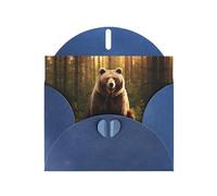 WBQLSL rebuke Blue Pattern Cards - Perfect for Valentine's Day and anniversaries, expressing love and blessings