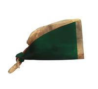 WBQLSL Retro Irish Flag Printed Breathable Work hat - Sweat-Absorbent Band Design, Suitable for Men and Women, Black