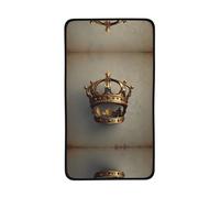 WBQLSL Small Crown Background Printed Quick-Drying Towel - Sports and Fitness Towel, Suitable for Gym, Yoga, Travel, Outdoor Camping