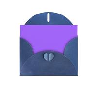 WBQLSL Solid color light purple Blue Pattern Cards - Perfect for Valentine's Day and anniversaries, expressing love and blessings