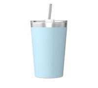 WBQLSL Solid Color Small Fresh Insulated Straw Cup Ideal for Gym use or Carrying on The go