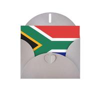 WBQLSL South Africa flag Gray Pattern Cards - Perfect for Valentine's Day and anniversaries, expressing love and blessings