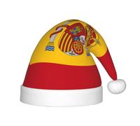 WBQLSL Spanish flag Children's holiday Christmas hats, Christmas event stage performance holiday party scene New Year party fashion children's hats