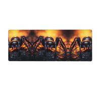 WBQLSL Spider in The Light Printing Edged Mouse pad Suitable for use in Offices Libraries and Homes (30 cm Ã- 80 cm)