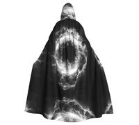 WBQLSL Star Ring Cosmic VortexAdult Halloween hooded cape, perfect for Halloween, costume parties,and cosplay.
