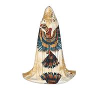 WBQLSL Strange pattern Patterned S Wizard Cape, Suitable for Adults & Teens Cosplay, Full Size Range S, M, L