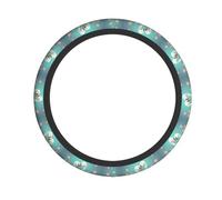 WBQLSL The swan in love Printed steering wheel cover - Highly elastic and soft material to enhance driving experience