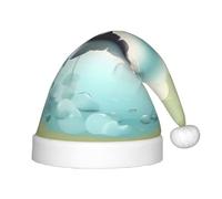 WBQLSL Tranquil Lakes Children's holiday Christmas hats, Christmas event stage performance holiday party scene New Year party fashion children's hats