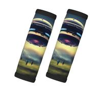 WBQLSL UFO landing Patterned Luggage Trolley Cover - Luggage Accessories