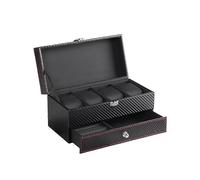 WBRSybUK Jewelry Box With Hidden Compartment, Keepsake Storage Organizer Featuring Drawers For Bracelets, Watches, Necklaces, Earrings & Accessories(A)