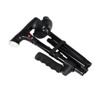 WBRSybUK Telescopic Folding Cane Elder Cane LED with Alarm Walking Trusty Sticks Height Adjustable Anti-Fall Non-Slip Night Light Elder Crutches for Mothers Fathers