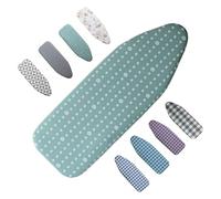 WBTAJZHY Ironing Board Cover Iron Board Replacement Cover, Heat Reflective, Natural Cotton, Scorch And Stain(Green,100x34cm(39x13in))