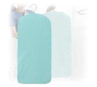 WBTAJZHY Ironing Board Cover Replacement Door Hanging Ironing Board Cover, Cotton Iron Cover And Extra Thick Pad, Stain & Durable Scorch(Green B)
