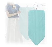 WBTAJZHY Ironing Board Cover Replacement Door Hanging Ironing Board Cover, Cotton Iron Cover And Extra Thick Pad, Stain & Durable Scorch(Green A)