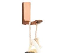 WBTAJZHY Rose Gold Solid Brass Coat Hook Towel Ring Bathroom Hooks Holder All-in-One Package Hotel Style(Single Robe Hook)