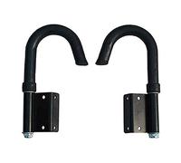 WBTY Telescopic Ladder Hook Stabilizers, Spacer Roof Hook Set, Handle Stabilizer and Extension Ladders (Black)