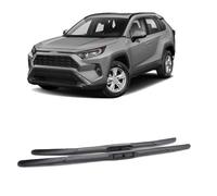 WBWBB Car Front Wiper Blades for Toyota RAV4 XA50 MK5 2018-2023 26"+16", Car Windscreen Wipers Blade Refills Front Wipers Replacement Blades Rubber Strips