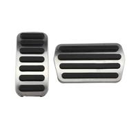 WBWBB Car Pedals Covers For Volvo V40 XC40 C30 C70 S40 2013-2018, Rubber Metal Car Accelerator Brake Pedal Foot Pedal Cover Accessories,AT