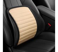 WBWBB Car Seat Mesh Back Support for Volvo XC70 2007-2016, Lumbar Support Cushion Breathable Work Chair Rest Ventilate Support with Elastic Strap,B