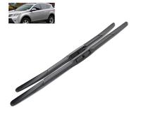 WBWBB Front Wiper Blades Pair for Toyota RAV4 XA40 2013-2018 26"+16", Replacement Windscreen Wipers Quiet Rubber Streak-Free Cleaning Auto Accessories
