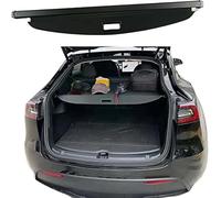WBWBB Trunk Cargo Cover for Tesla Model Y 2020-2023, Luggage Shade Shield Rear Boot Trunk Parcel Load Shelf Shielding Security Panel Roller Blind