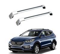 WBWJYAI (1 pair) -Aluminum Roof Rack Cross Bar for Hyundai Santa Fe 2013 2014 2015 2016 2017 2018 Roof Rack Cross Bars,O