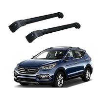 WBWJYAI (1 pair) -Aluminum Roof Rack Cross Bar for Hyundai Santa Fe 2013 2014 2015 2016 2017 2018 Roof Rack Cross Bars,P