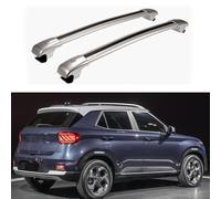 WBWJYAI (1 pair) -Aluminum Roof Rack Cross Bar for Hyundai Venue SUV 2019-2022 Roof Rack Cross Bars,A