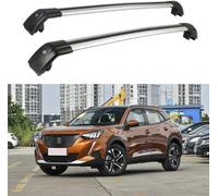 WBWJYAI (1 pair) -Aluminum Roof Rack Cross Bar for Peugeot 2008 SUV 2020-2023 Roof Rack Cross Bars,Q