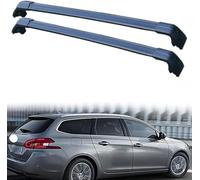 WBWJYAI (1 pair) -Aluminum Roof Rack Cross Bar for Peugeot 308 SW 2007-2019 Roof Rack Cross Bars,P