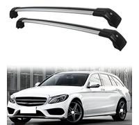WBWJYAI Aluminium,2pcs Roof Rack Cross Bars for Benz C-Class (S205),5-dr Estate,2015-2019 Cross Bars Railing Carrier-Car Roof Rack for Cargo Luggage Kayak Bicycles Canoe,C