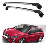 WBWJYAI Aluminium,2pcs Roof Rack Cross Bars for Hyundai i30 (SW) Estate 2018-2020 Cross Bars Railing Carrier-Car Roof Rack for Cargo Luggage Kayak Bicycles Canoe,C
