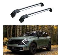 WBWJYAI Aluminium,2pcs Roof Rack Cross Bars for KIA New Sportage 2023 2024 Cross Bars Railing Carrier-Car Roof Rack for Cargo Luggage Kayak Bicycles Canoe,C