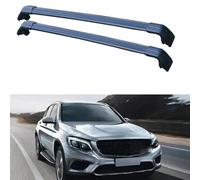 WBWJYAI For Benz GLC SUV X253 2015-2023 Aluminium,2pcs Roof Rack Cross Bars Cross Bars Railing Carrier-Car Roof Rack for Cargo Luggage Kayak Bicycles Canoe,B