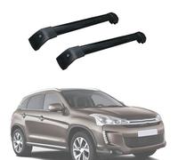WBWJYAI For C4 Aircross 2012 2013 Aluminium,2pcs Roof Rack Cross Bars Cross Bars Railing Carrier-Car Roof Rack for Cargo Luggage Kayak Bicycles Canoe,B