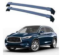 WBWJYAI For Infiniti QX50 2018-2022 Aluminium,2pcs Roof Rack Cross Bars Cross Bars Railing Carrier-Car Roof Rack for Cargo Luggage Kayak Bicycles Canoe,B
