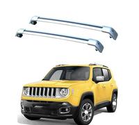 WBWJYAI For Jeep Renegade 2015-2023 Aluminium,2pcs Roof Rack Cross Bars Cross Bars Railing Carrier-Car Roof Rack for Cargo Luggage Kayak Bicycles Canoe,A