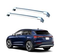 WBWJYAI For Q4 E-tron 2021-2023 Aluminium,2pcs Roof Rack Cross Bars Cross Bars Railing Carrier-Car Roof Rack for Cargo Luggage Kayak Bicycles Canoe,A