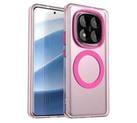 WBWONE Case for Honor 600 Lite Cover, [MagSafe Compatible] Bumper/Ultra Slim TPU Anti-Fingerprint Shockproof Matte Design - Rose