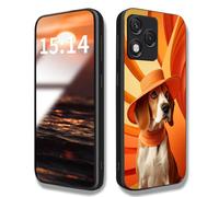 WBWONE Case for Huawei Honor 400 Lite 5G Case, Anti-Scratch HD Printing Pattern Cover, Silicone Shockproof TPU Frame Bumper Phone Shell - Cool dog