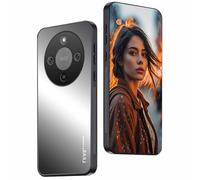 WBWONE Case for Huawei Honor 400 Lite 5G, Frosted Back Anti-Fingerprint Protective Cover, Anti-Slip Drop Protection Shell - Grey