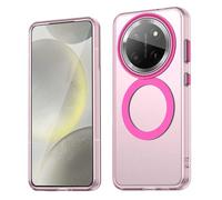 WBWONE Case for Huawei Honor Magic 7 Lite / Magic7 Lite Cover, [MagSafe Compatible] Bumper/Ultra Slim TPU Anti-Fingerprint Shockproof Matte Design - Rose