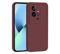 WBWONE Case for Huawei Honor Magic 8 Lite / Magic8 Lite, Slim Flexible Soft TPU Camera all-Inclusive Protective Cover Phone Shell Bumper - Wine Red