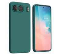 WBWONE Case for OnePlus Nord 4 5G, Slim Non-Slip Flexible Soft TPU Protective Shock Absorption Cover Soft Lining Phone Shell Bumper - Dark Green
