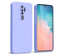 WBWONE Case for OPPO A9 2020 / A5 2020, Slim Non-Slip Flexible Soft TPU Protective Shock Absorption Cover Soft Lining Phone Shell Bumper - Purple
