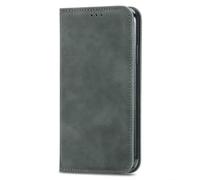 WBWONE Flip Case for ZTE Blade A76 4G, Premium PU Leather Folio Wallet with [Card Holder][TPU Inner Shell] Shockproof Phone Case Cover, Gray
