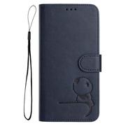 WBWONE Panda Accent Case for Xiaomi Poco F3 / Mi 11i 5G - RFID Blocking Wallet Cover with Kickstand | Shockproof Shell & Card Holder Bumper - Blue