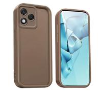 WBWONE Protective Case for Huawei Honor 400 Lite 5G - Premium Silicone Shockproof Cover with Elegant Design and Anti-Slip Grip - Brown